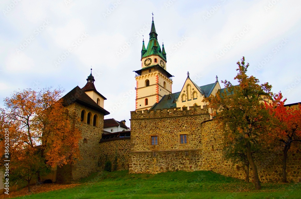 
City castle in Kremnica, Slovakia.