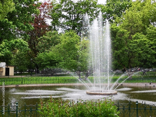 fountain in the park