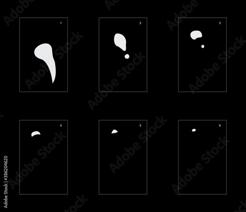 Smoke effect. smoke animation sprite sheet. classic smoke effect animation for game or cartoon or animation. vector style animation effect 1919.