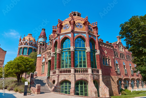 Hospital de la Santa Creu i Sant Pau in Barselona