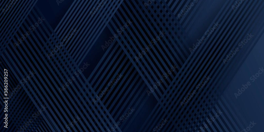 Dark blue abstract background with diagonal lines. Vector illustration design for presentation, banner, cover, web, flyer, card, poster, game, texture, slide, magazine, and powerpoint. Dark blue abstract background with diagonal lines. Vector illustration design for presentation, banner, cover, web, flyer, card, poster, game, texture, slide, magazine, and powerpoint.