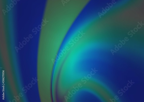 Dark BLUE vector abstract bright background.