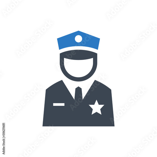 Police officer icon