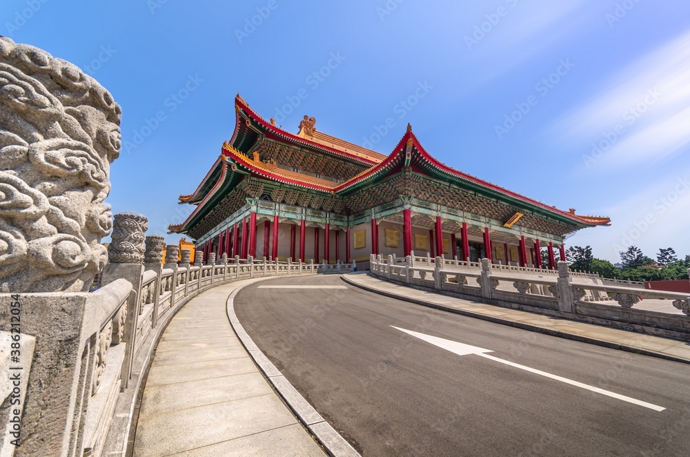 Taipei, Taiwan - Circa April 2018 -Taiwan's National Theater at Taipei, Taiwan - Circa April 2018 -Taiwan's National Theater at