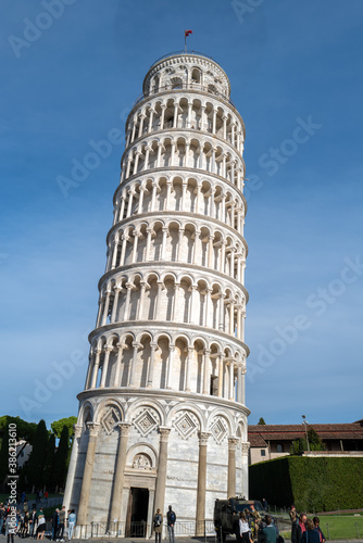 The leaning Tower in Pisa