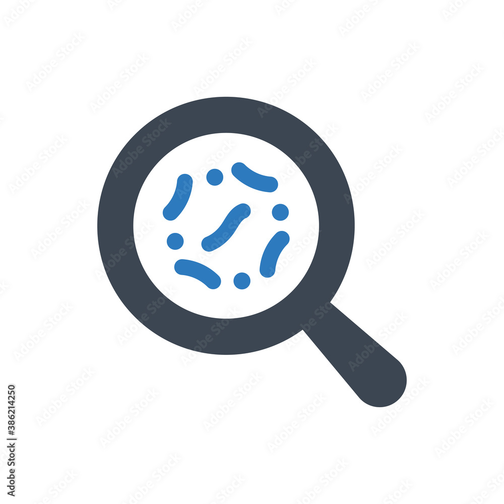 Bacteria search icon Bacteria search icon