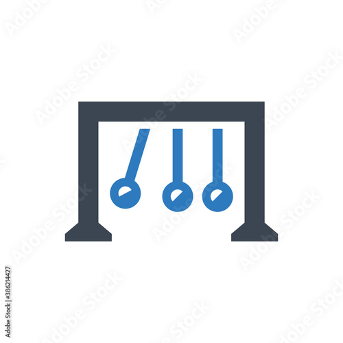 Newton cradle icon