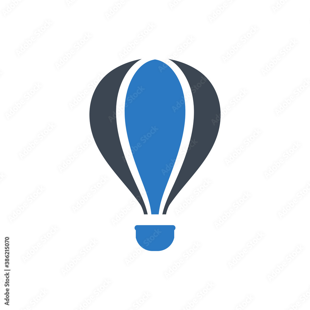 Air balloon icon Air balloon icon