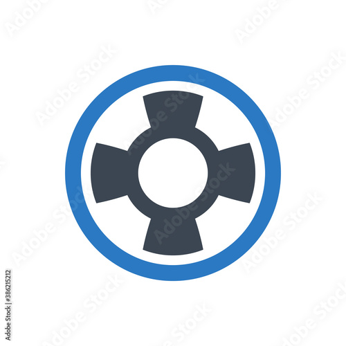 Life buoy icon