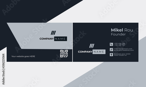 professional business card design, Minimalist luxury modern business card, unique business card