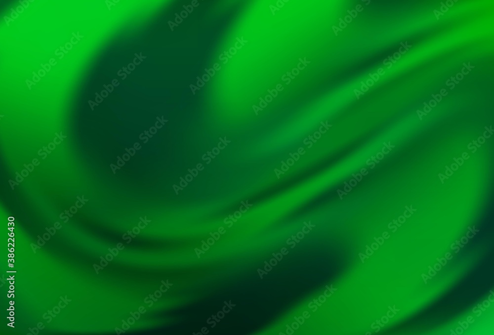 Light Green vector blurred bright pattern. Light Green vector blurred bright pattern.
