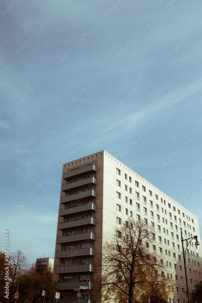 office building with sky berlin @rhophotobird