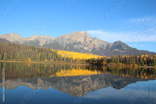 Autumn On Patricia Lake, Jasper National Park, Alberta