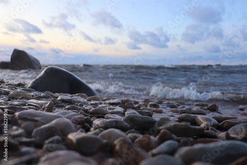 Rocky Suurupi Beach in Estonia photo