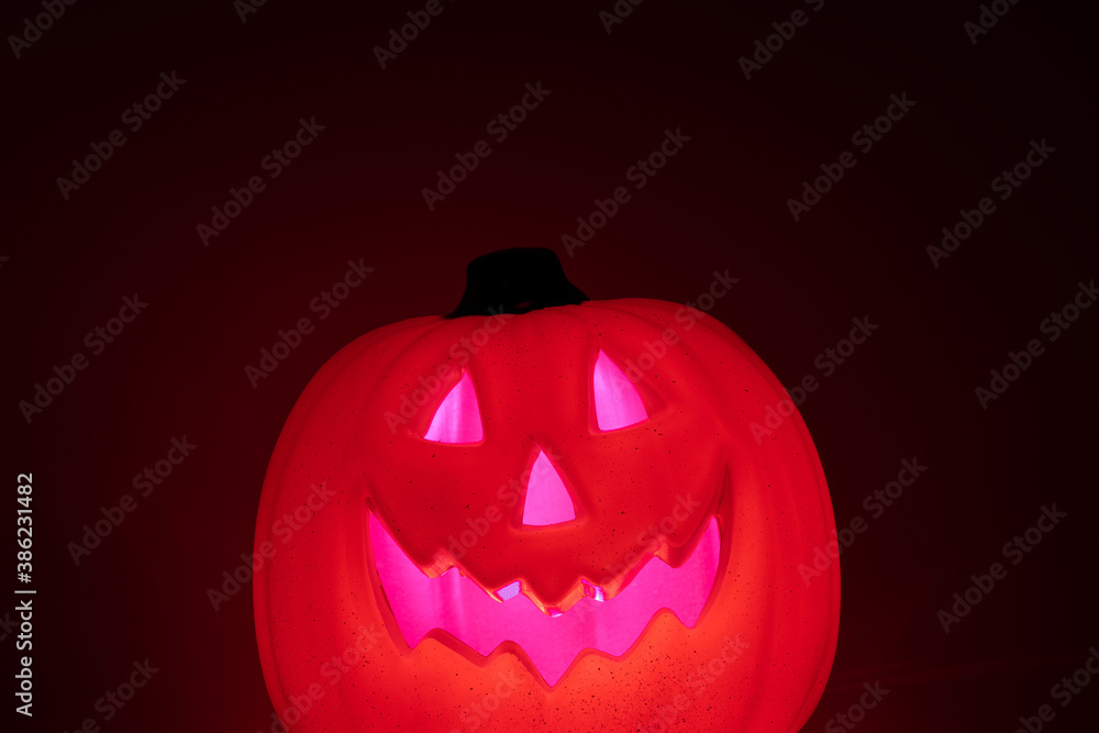 Halloween pumpkin head scary face. Halloween pumpkin head scary face.