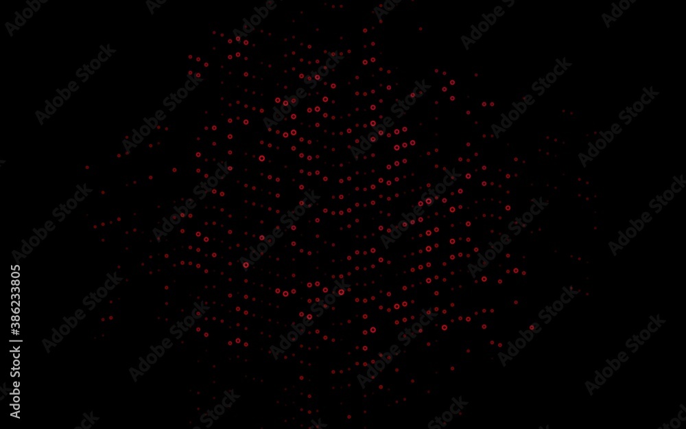 Light Pink vector pattern with spheres. Light Pink vector pattern with spheres.