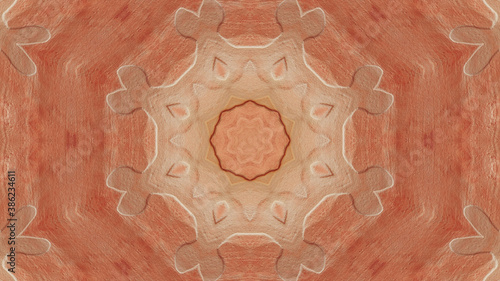 Abstract kaleidoscope background. Beautiful multicolor kaleidoscope texture. Unique kaleidoscope design.
