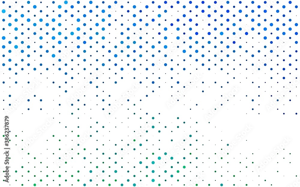 Light BLUE vector backdrop with dots. Light BLUE vector backdrop with dots.
