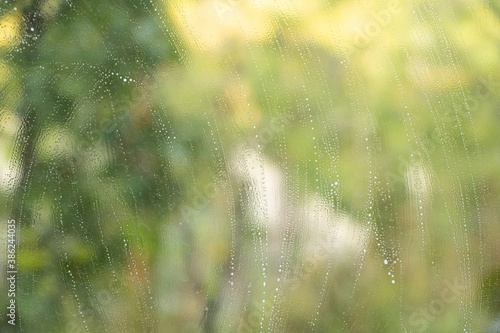 Window cleaning with detergent, background texture - chemical soap detergent