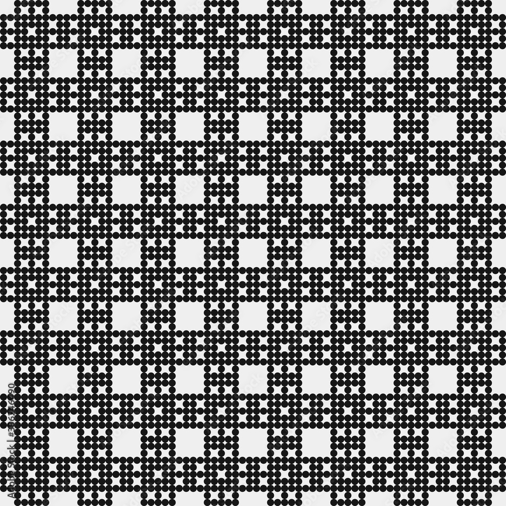 Abstract Cross Pattern Dots Logo generative computational art illustration Abstract Cross Pattern Dots Logo generative computational art illustration