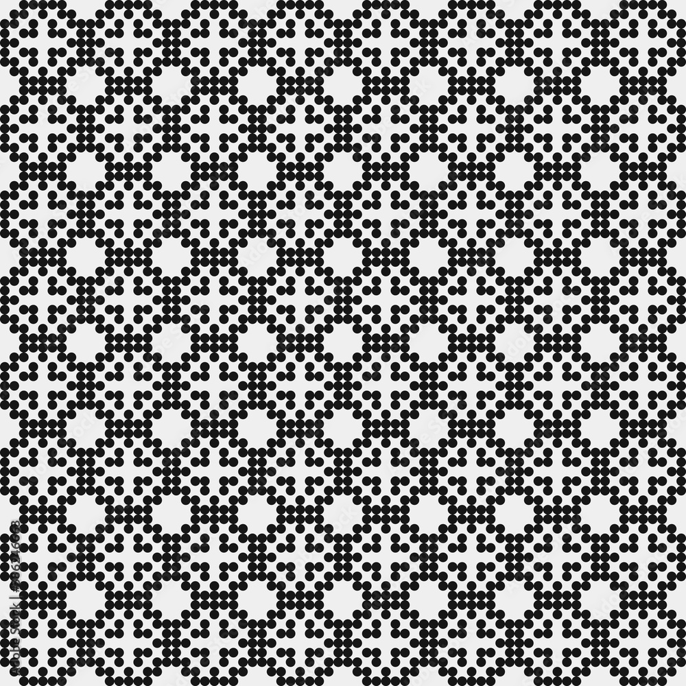 Abstract Cross Pattern Dots Logo generative computational art illustration Abstract Cross Pattern Dots Logo generative computational art illustration