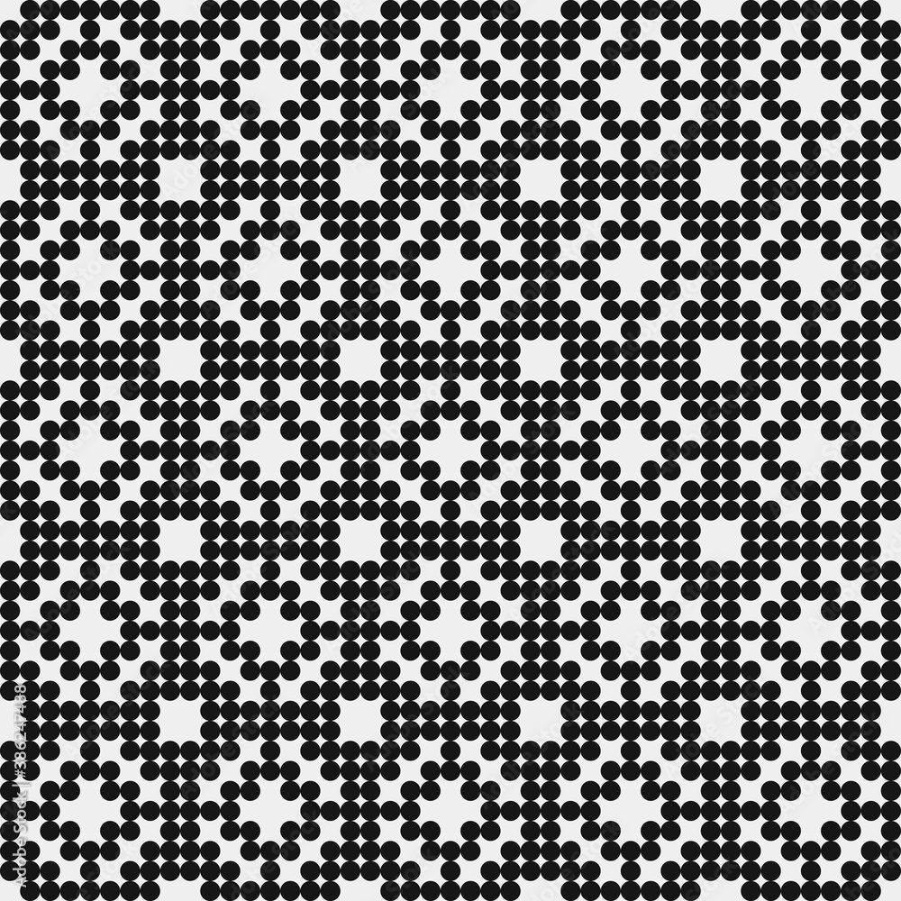 Abstract Cross Pattern Dots Logo generative computational art illustration Abstract Cross Pattern Dots Logo generative computational art illustration