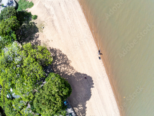 Aeroview of Ipanema beach photo