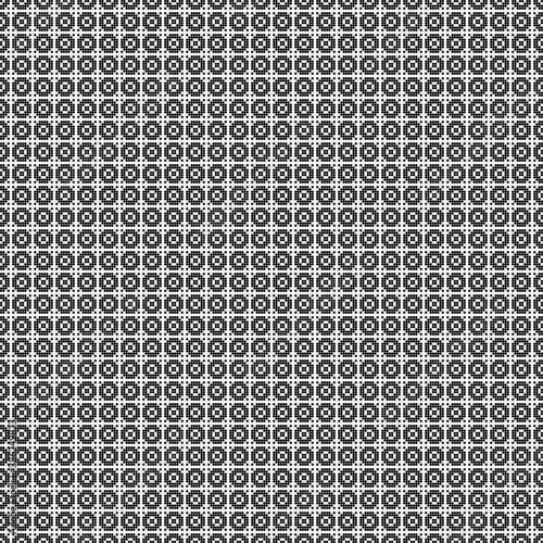 Abstract Cross Pattern Dots Logo generative computational art illustration