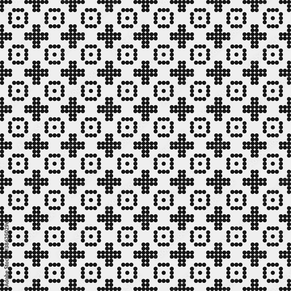 Abstract Cross Pattern Dots Logo generative computational art illustration Abstract Cross Pattern Dots Logo generative computational art illustration