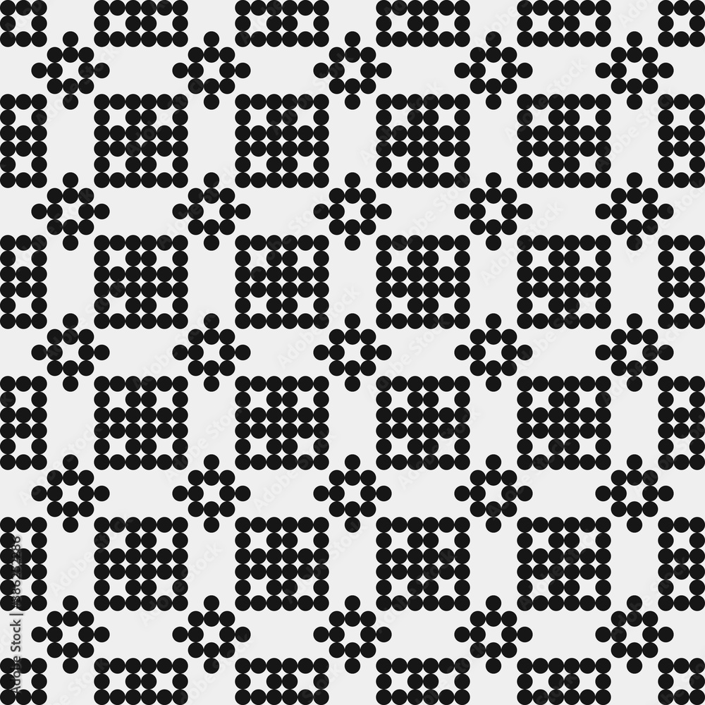 Abstract Cross Pattern Dots Logo generative computational art illustration Abstract Cross Pattern Dots Logo generative computational art illustration
