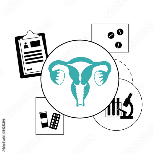 Gynecology clinic concept