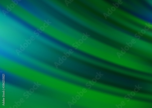 Light Blue, Green vector layout with flat lines.