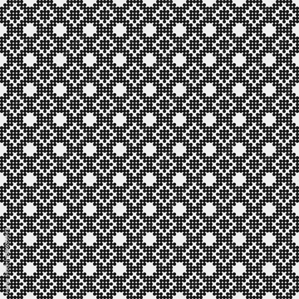 Abstract Cross Pattern Dots Logo generative computational art illustration Abstract Cross Pattern Dots Logo generative computational art illustration
