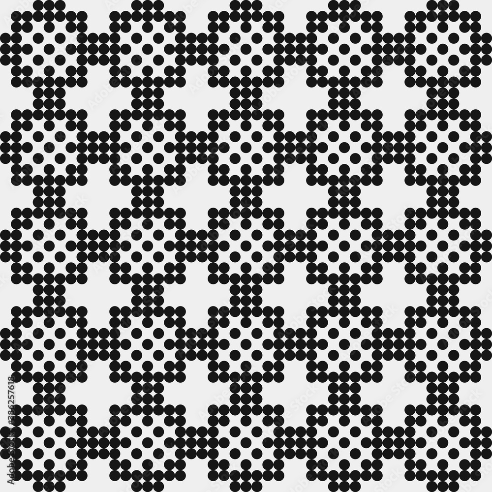 Abstract Cross Pattern Dots Logo generative computational art illustration Abstract Cross Pattern Dots Logo generative computational art illustration
