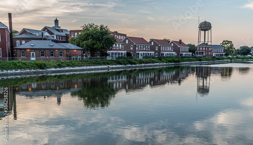 Fototapeta Naklejka Na Ścianę i Meble -  Historic Fort Monroe National Park landmark near Hampton Virginia, 1819, near the Coast