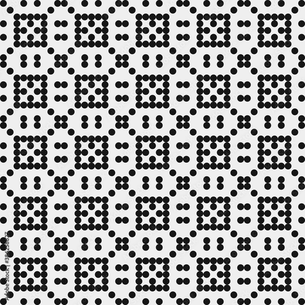 Abstract Cross Pattern Dots Logo generative computational art illustration Abstract Cross Pattern Dots Logo generative computational art illustration