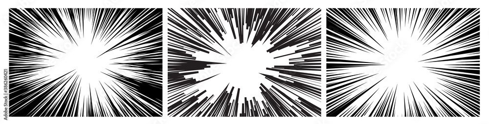Speed line fast motion background. Comic illustration with lines Speed line fast motion background. Comic illustration with lines