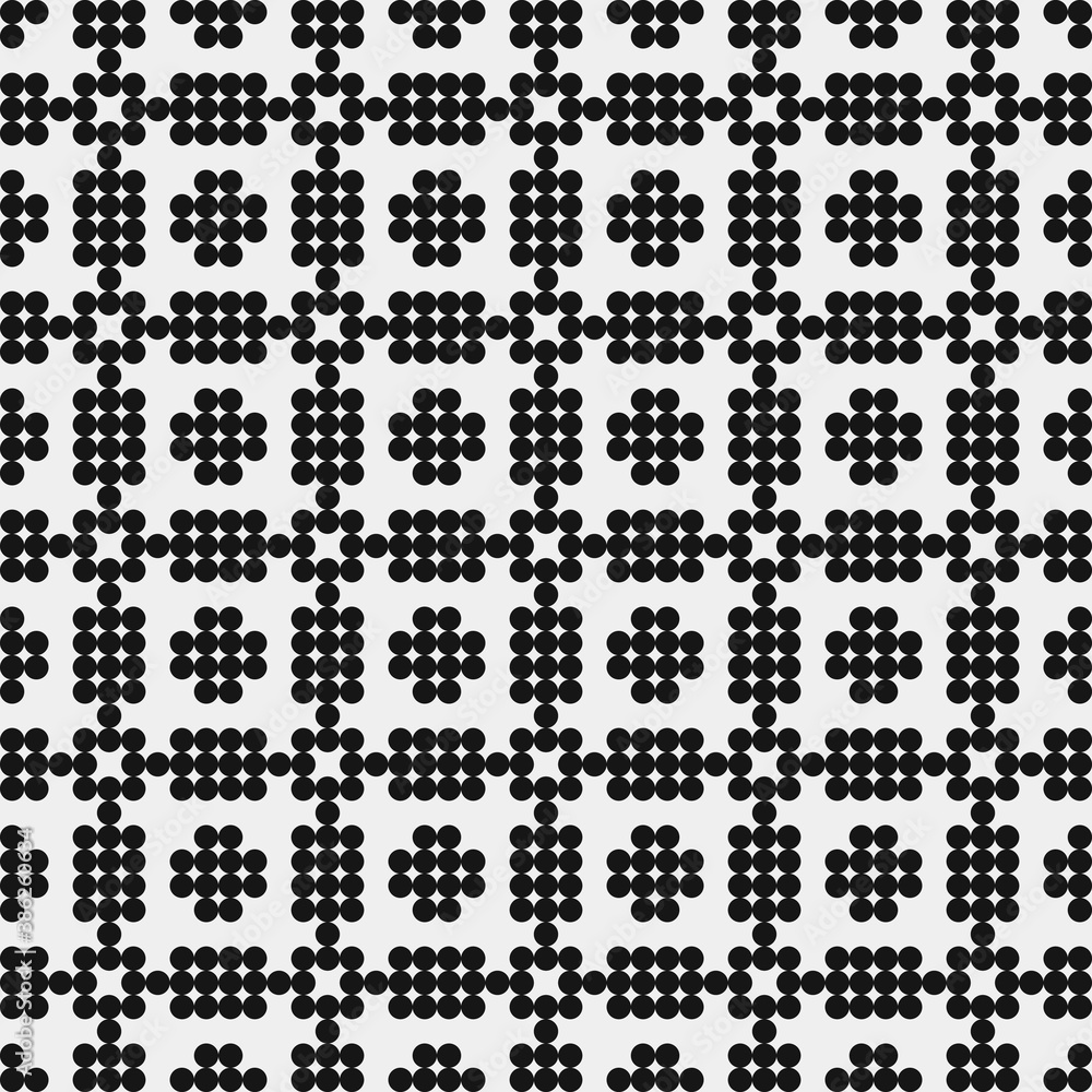 Abstract Cross Pattern Dots Logo generative computational art illustration Abstract Cross Pattern Dots Logo generative computational art illustration
