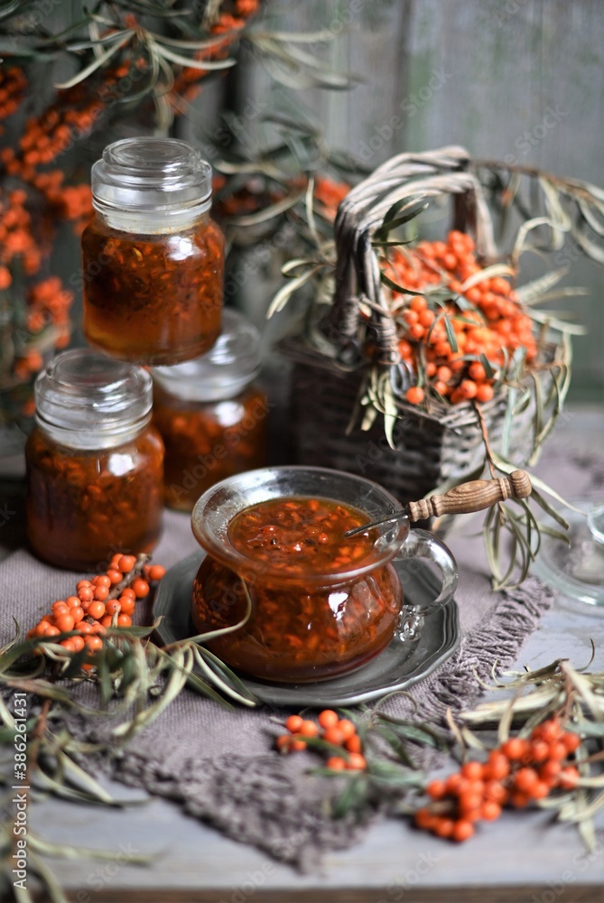 Seaberries jam , sea-buckthorn, sea buckthorn oil Seaberries jam , sea-buckthorn, sea buckthorn oil
