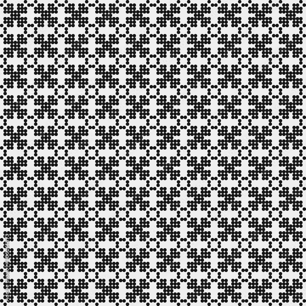 Abstract Cross Pattern Dots Logo generative computational art illustration Abstract Cross Pattern Dots Logo generative computational art illustration