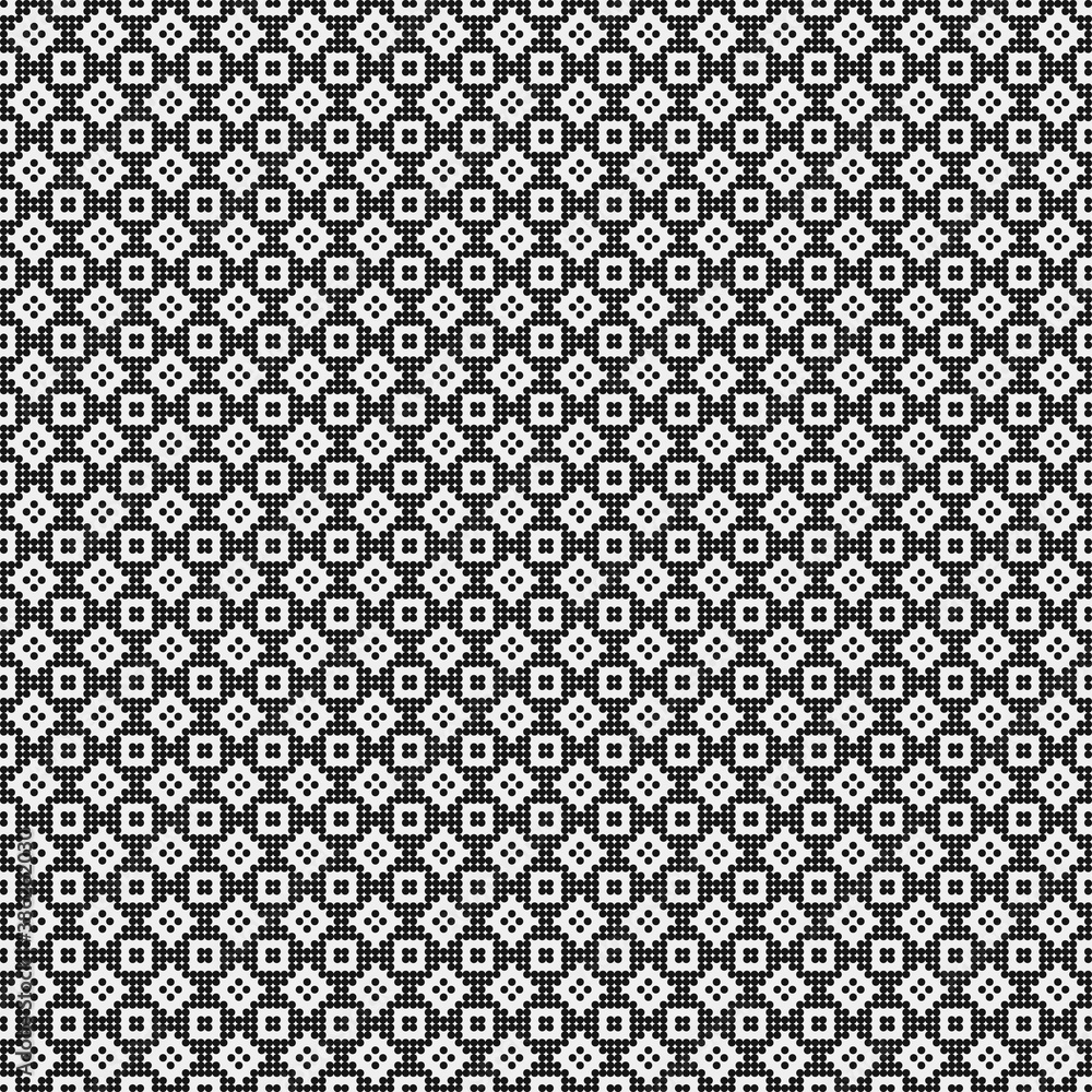 Abstract Cross Pattern Dots Logo generative computational art illustration Abstract Cross Pattern Dots Logo generative computational art illustration