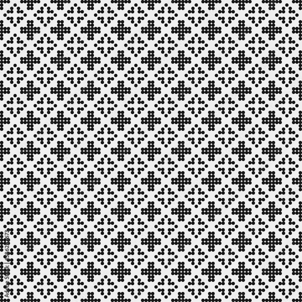Abstract Cross Pattern Dots Logo generative computational art illustration Abstract Cross Pattern Dots Logo generative computational art illustration