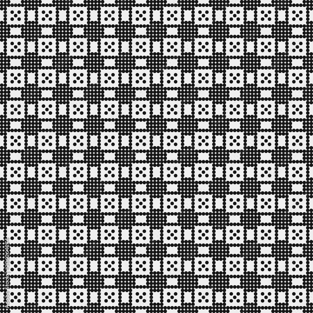 Abstract Cross Pattern Dots Logo generative computational art illustration Abstract Cross Pattern Dots Logo generative computational art illustration