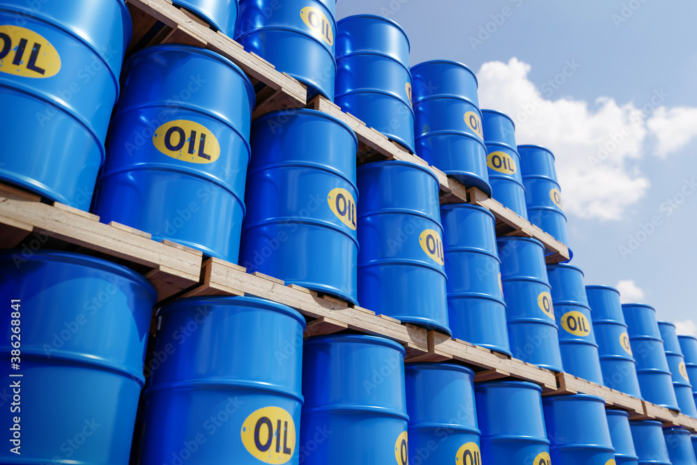 3d illustration a Rows of Classic Metal Oil Barrels Drum
3d illustration a Rows of Classic Metal Oil Barrels Drum