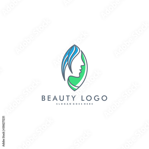 Beauty women logo design, cosmetic icon symbol vector illustration Free Download Beauty women logo design, cosmetic icon symbol vector illustration - GFXLoad
