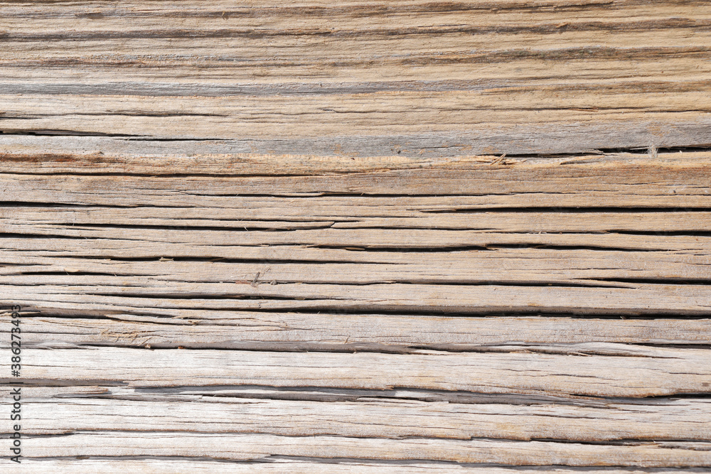 old wood background and unpainted, natural planks for a template, no person and space for a text old wood background and unpainted, natural planks for a template, no person and space for a text
