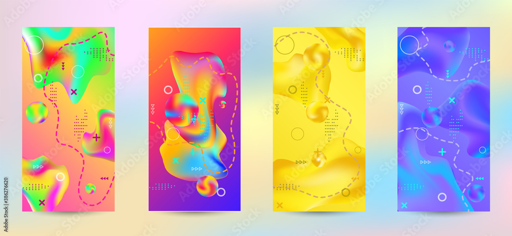 Abstract covers. Abstract covers.