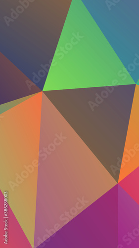 Abstract Color Polygon Background Design, Abstract Geometric Origami Style With Gradient. Presentation,Website, Backdrop, Cover,Banner,Pattern Template