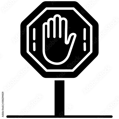 Stop Sign © Vectors Point