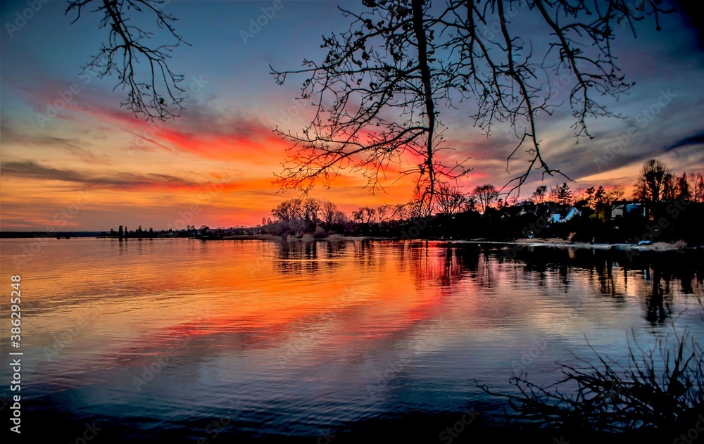 Obraz premium Bodensee Sunset
